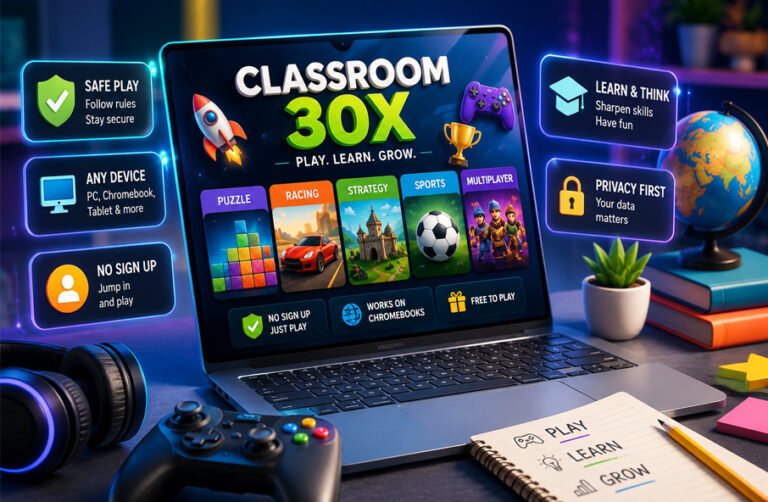 Classroom 30X Complete Guide: Games, Devices, Safety, and More Classroom 30X
