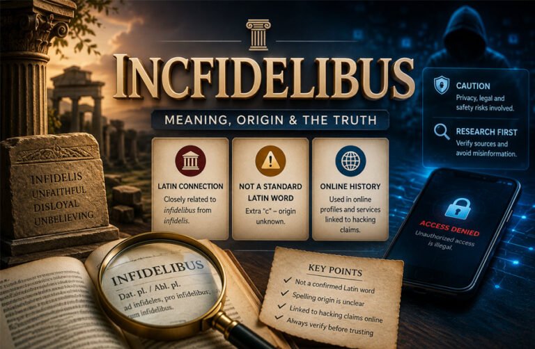 Incfidelibus Meaning: What Is It and Is It a Real Latin Word? Incfidelibus