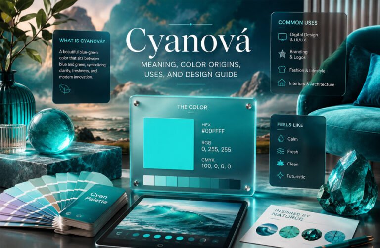 Cyanová