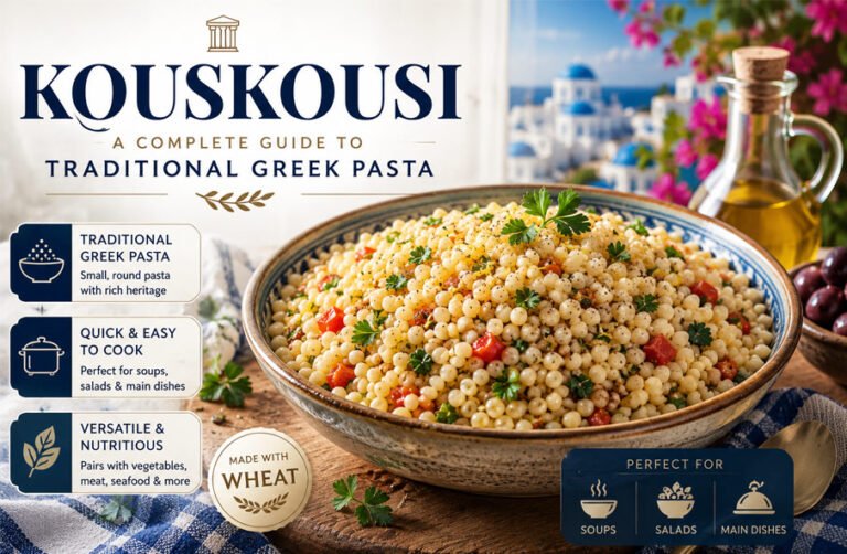 Kouskousi: A Complete Guide to the Traditional Greek Pasta Kouskousi